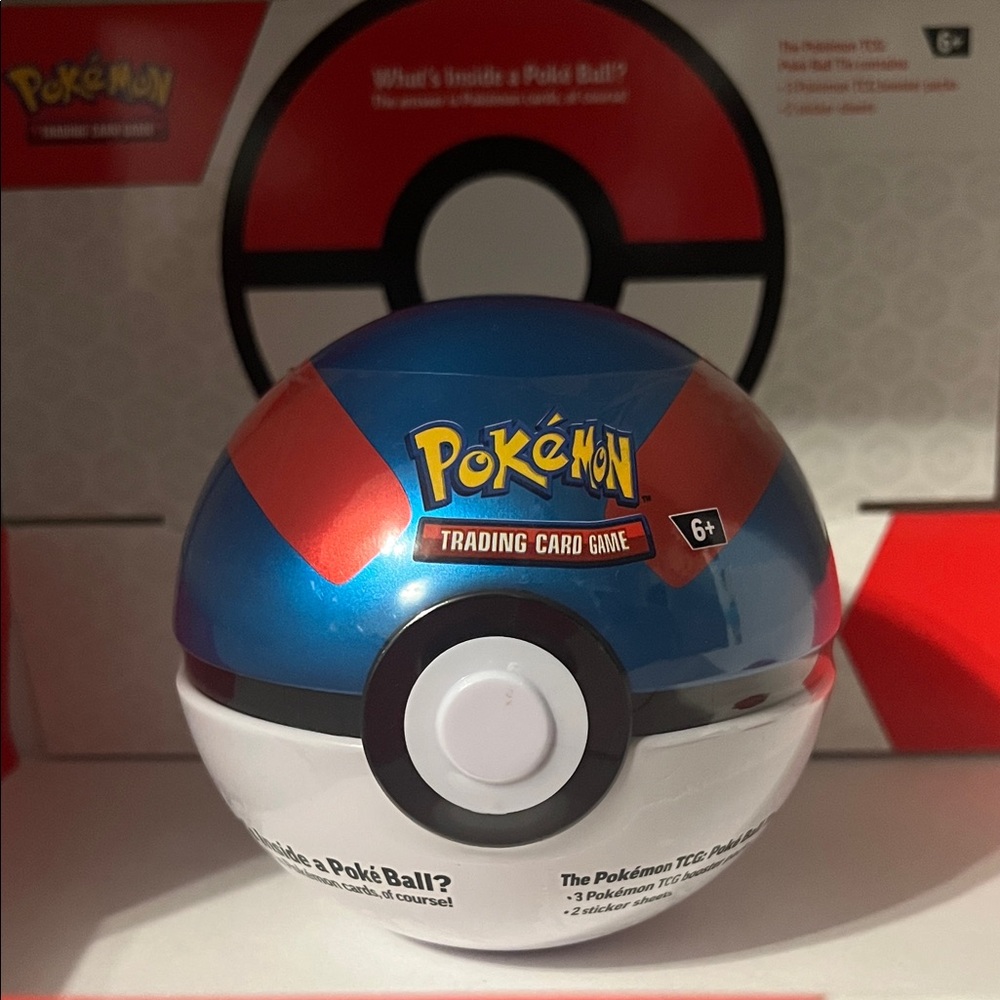 Pokémon TCG Poké Ball Tin - GREAT Poké Ball *B25*